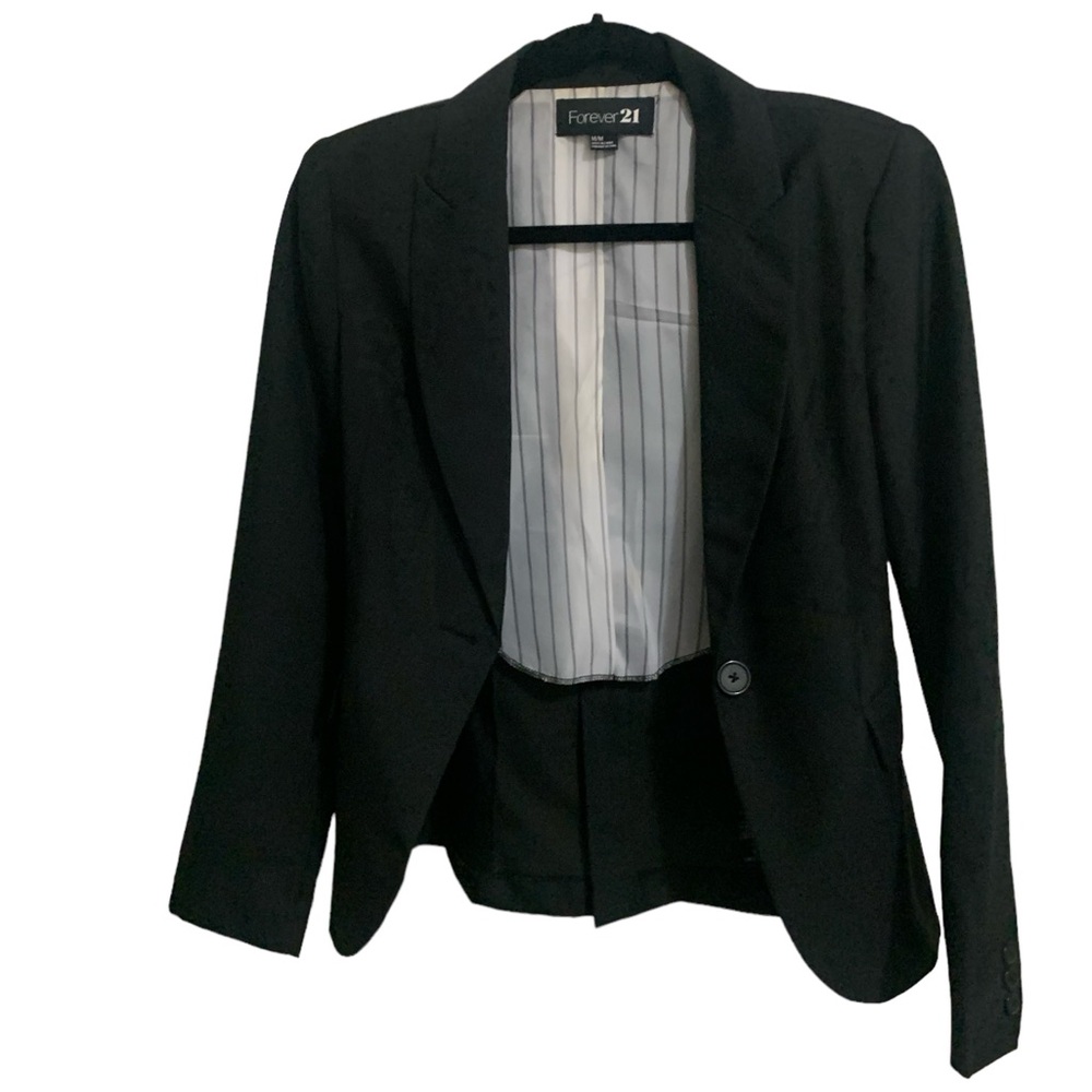 Forever 21 Women's Black Blazer